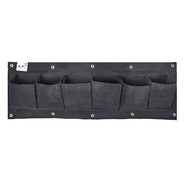 Bolsa de Cultivo para Jardín vertical H 6 Bolsillos de 80cm X 25cm